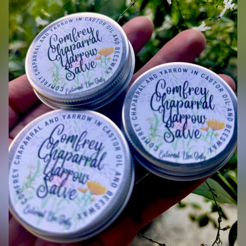 Chaparral Comfrey Yarrow Fix All Salve 1 oz